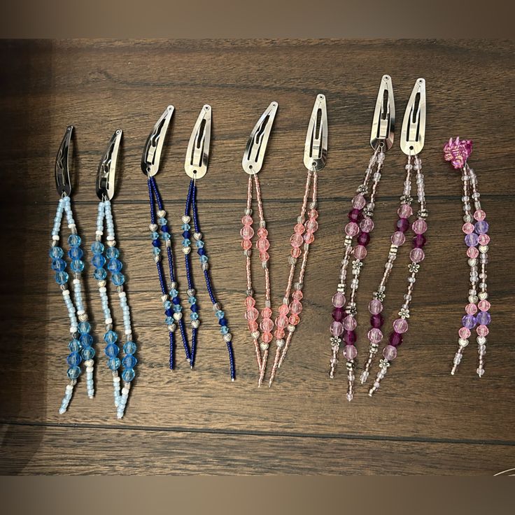 oréva beaded hair clip styled